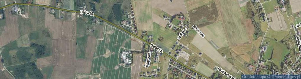 Zdjęcie satelitarne Daglezjowa ul.